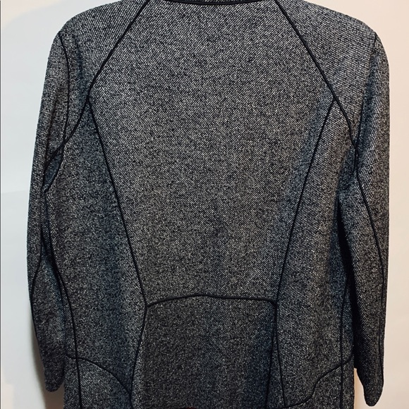 Layfayette 148 Black Red career jacket 14 - Picture 5 of 8